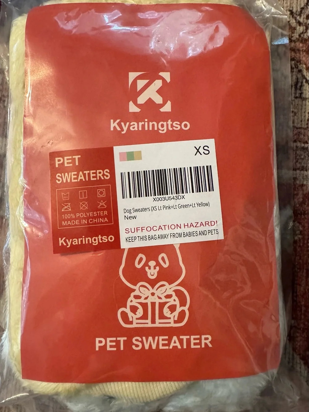KYARINGTSO￼ xs pet